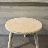Sheepskin coffee table