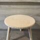 Sheepskin coffee table