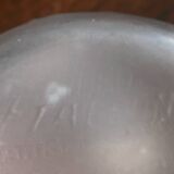 Art Deco vase (circa 1930) signed Etaleune Paris France leaf patterns