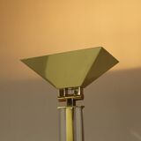 Lampadaire Hollywood Regency en laiton par Baulmann, années 1980