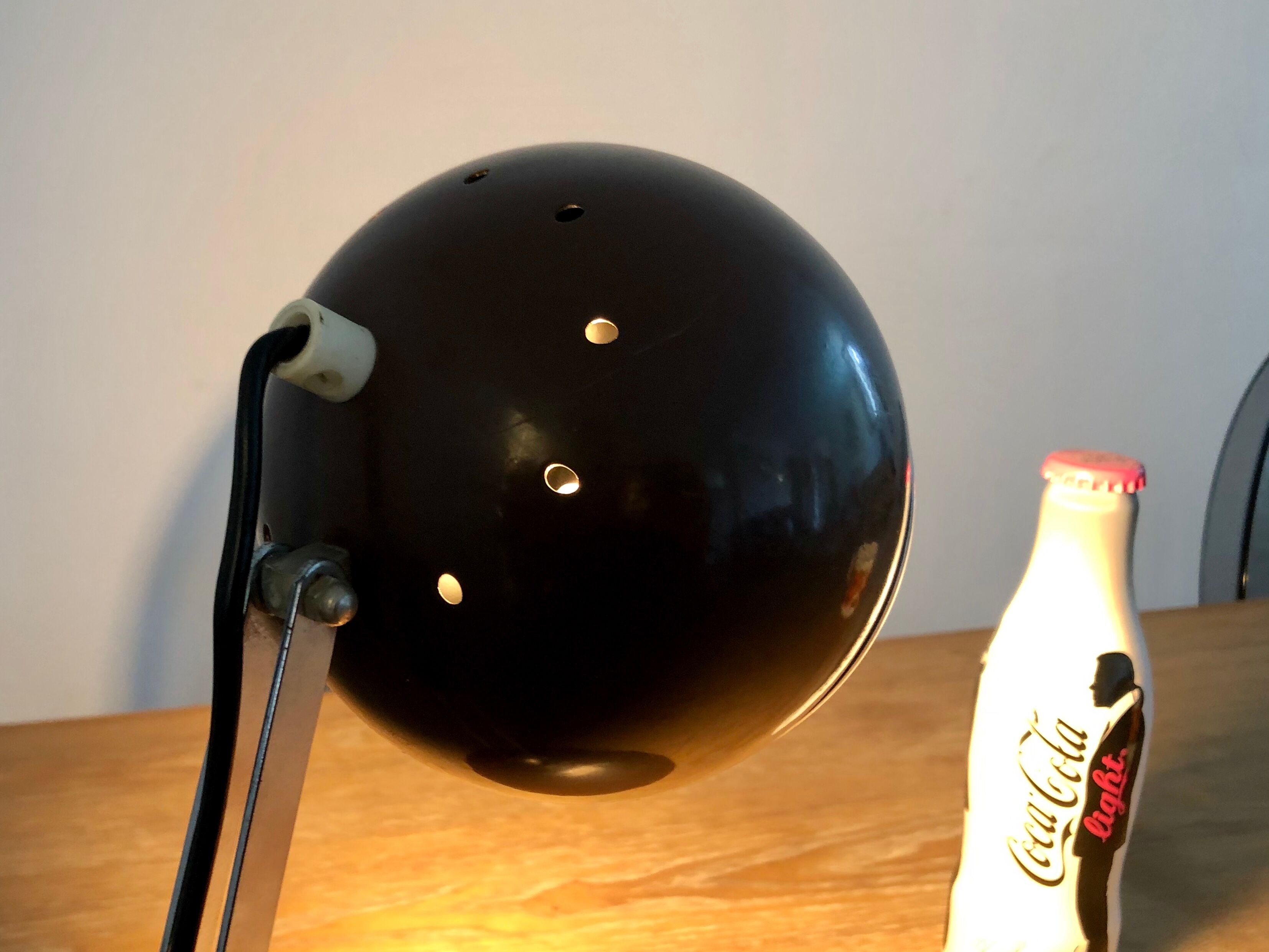 Eyeball Reggiani Italy 70s desk lamp