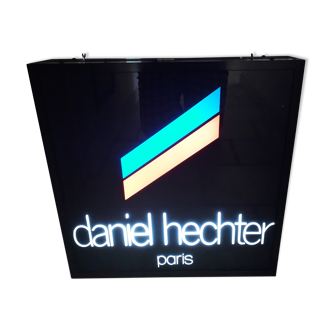 Enseigne lumineuse des années 70 - Daniel Hechter