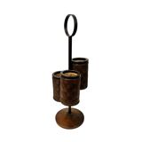 Modernist wine rack, flower stand, bottle rack, Denmark 1970s.