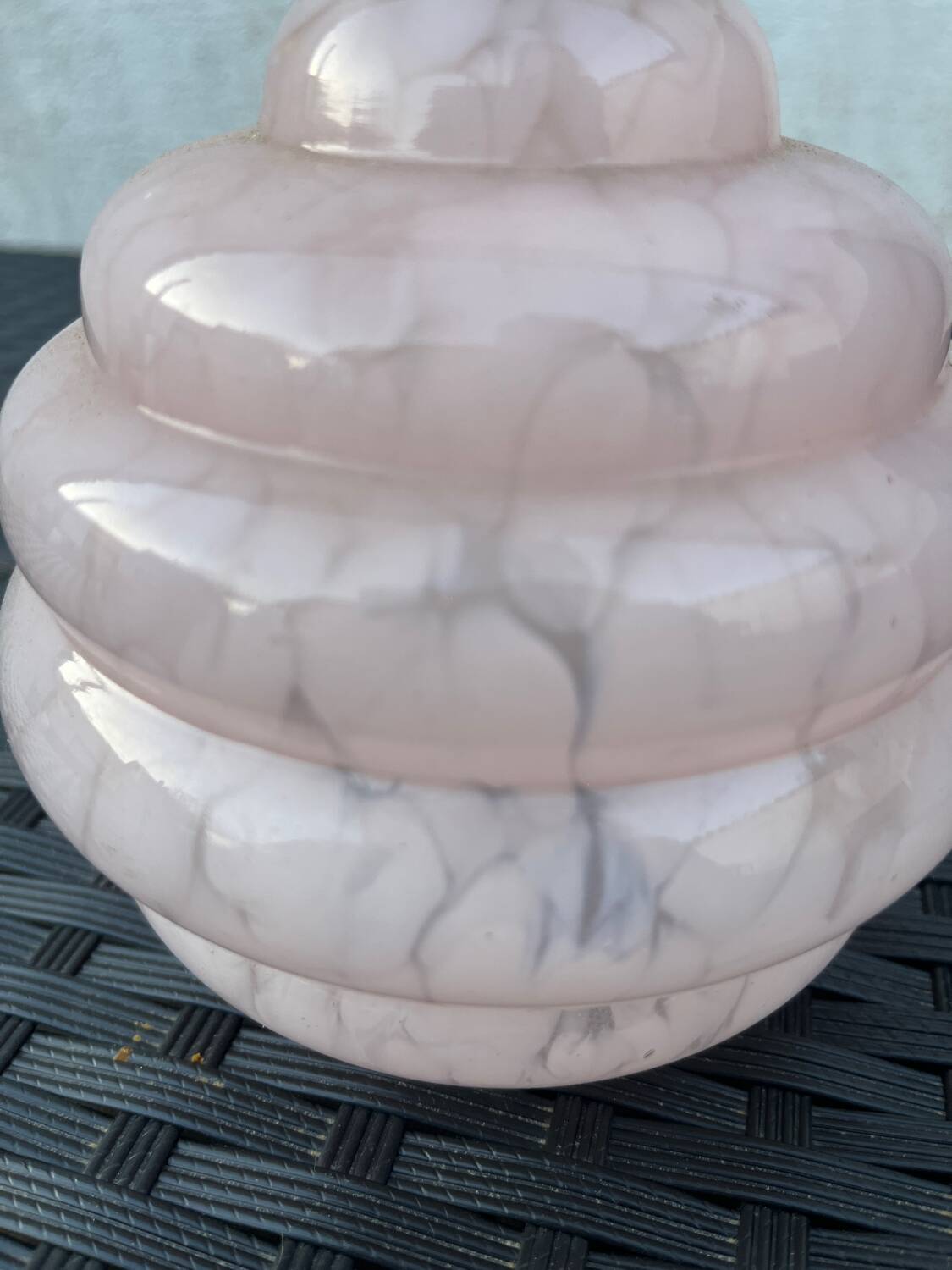 Clichy glass lampshade