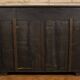Important carved wooden library in Renaissance style, dating from the 19th century.