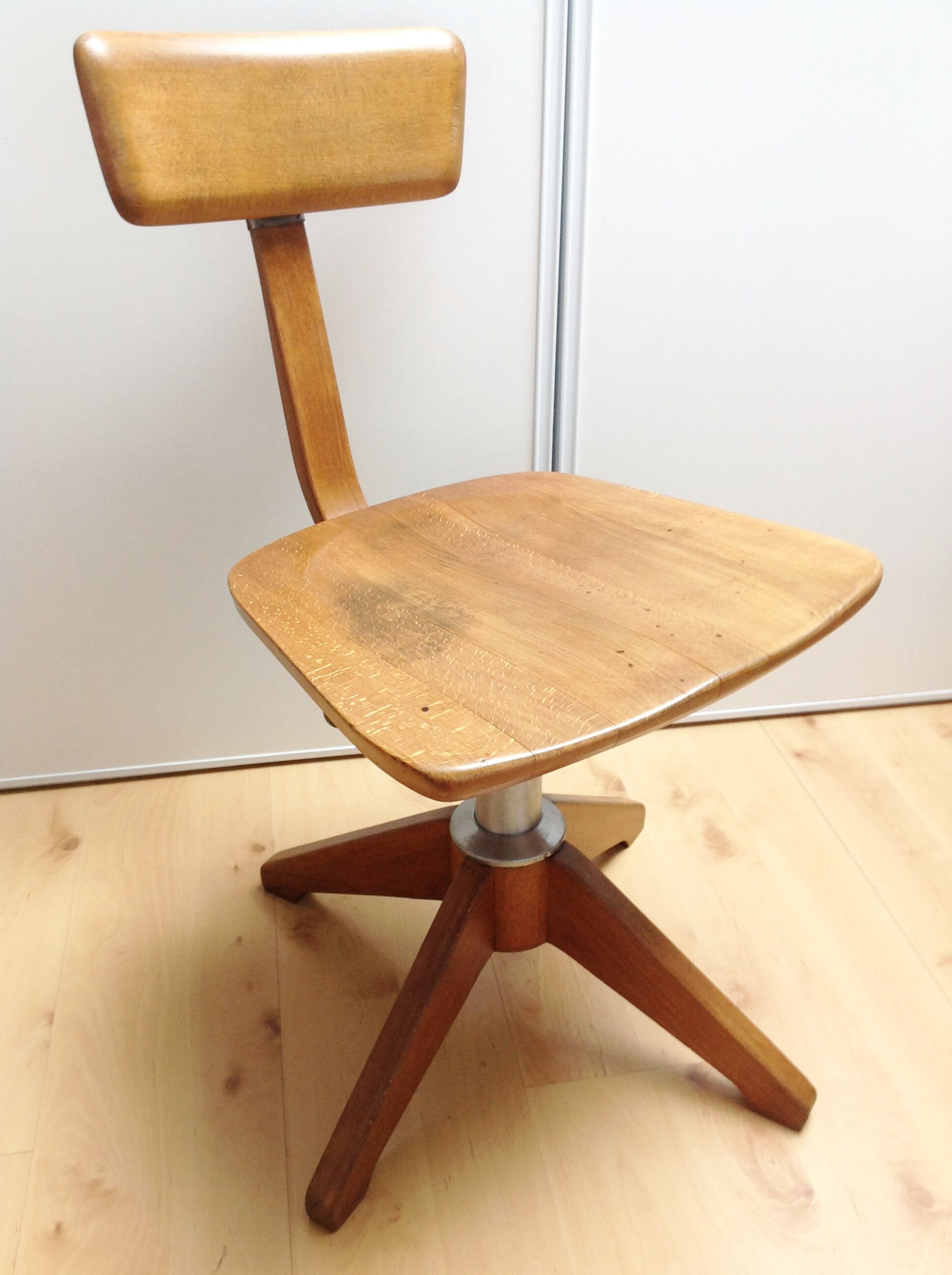 Industrial style swivel chair by Sedus Stoll / vintage 50s-60s