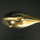 Vintage decorative bird 1970 brass