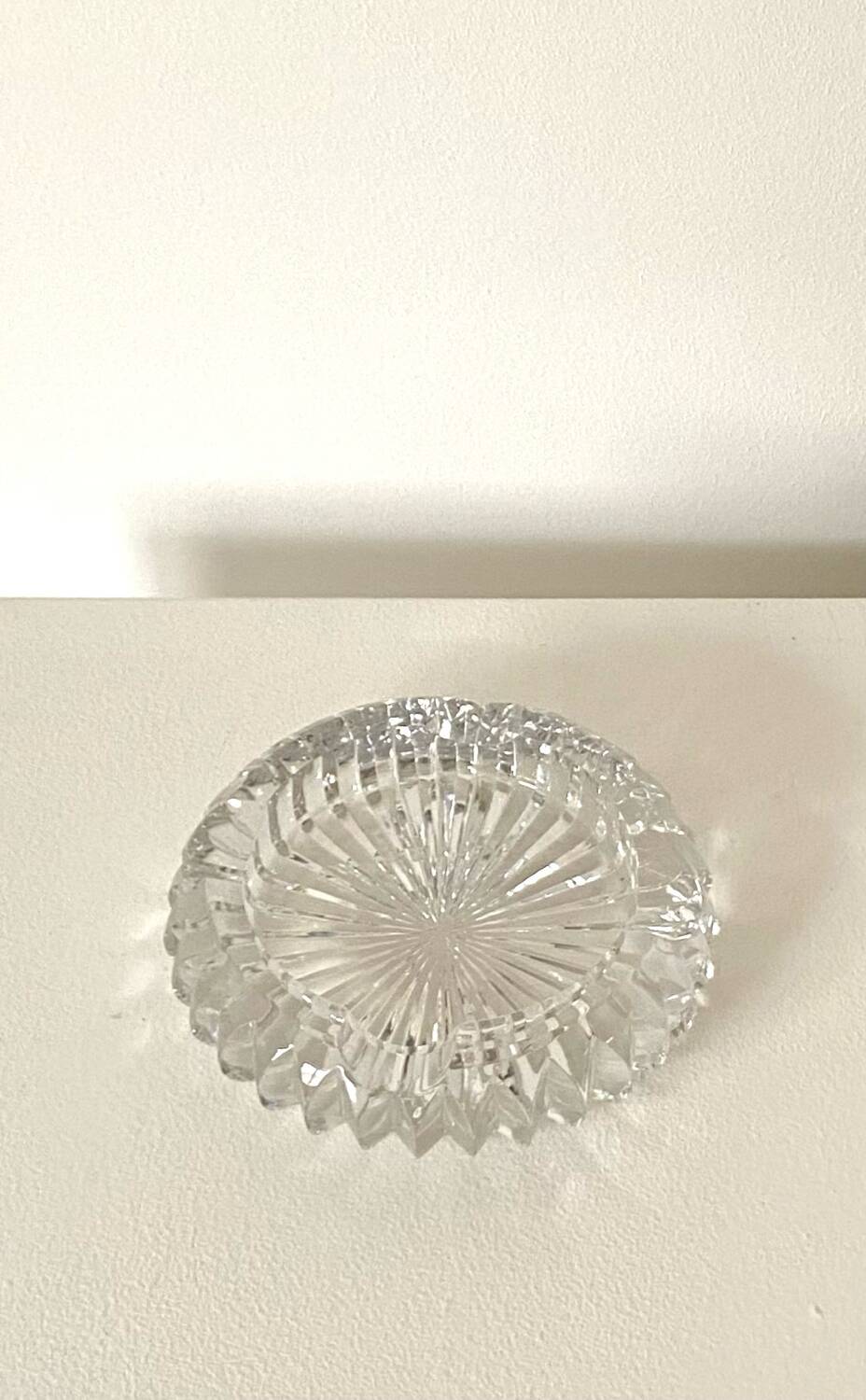 Crystal ashtray