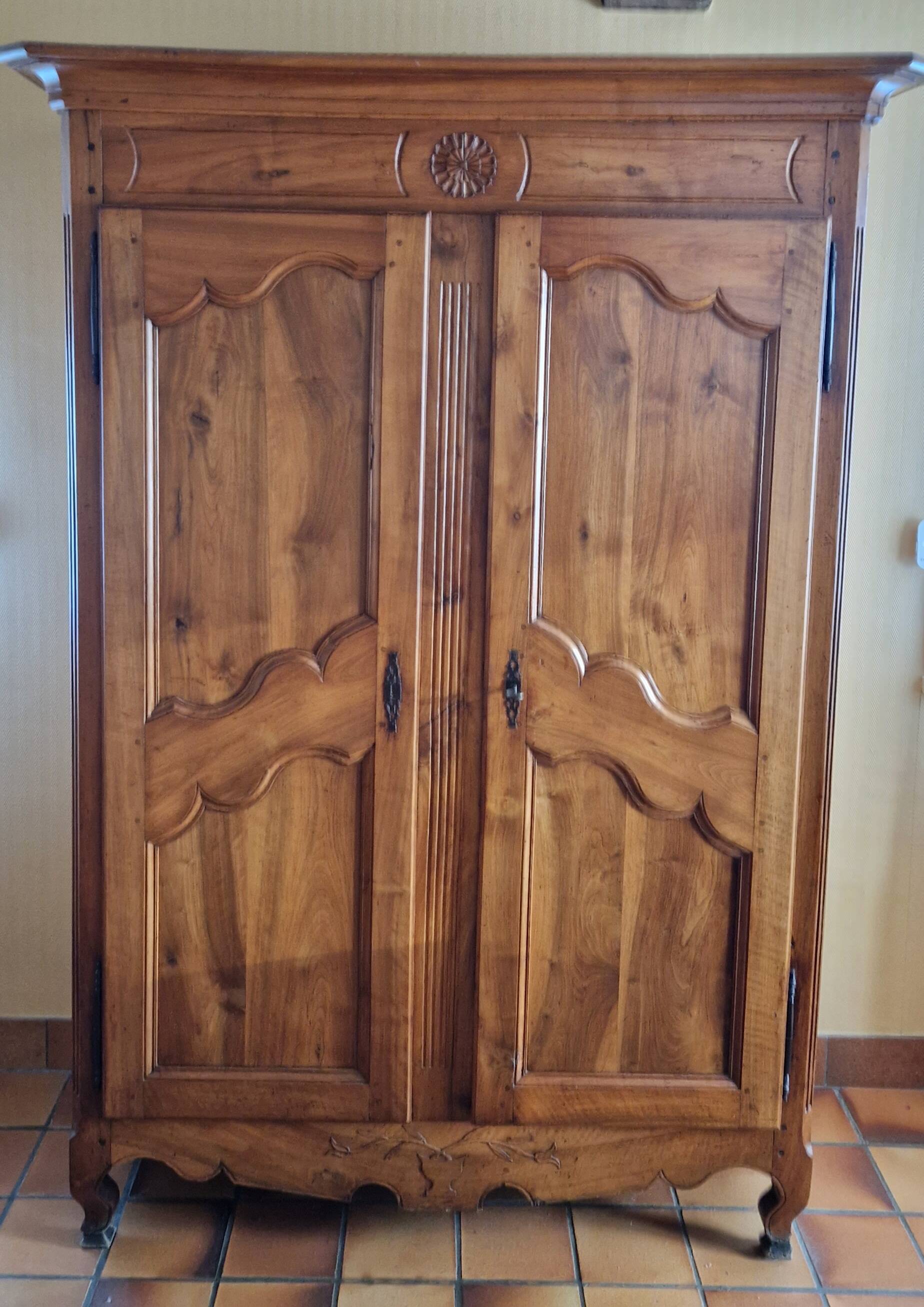 Louis XV provincial wardrobe