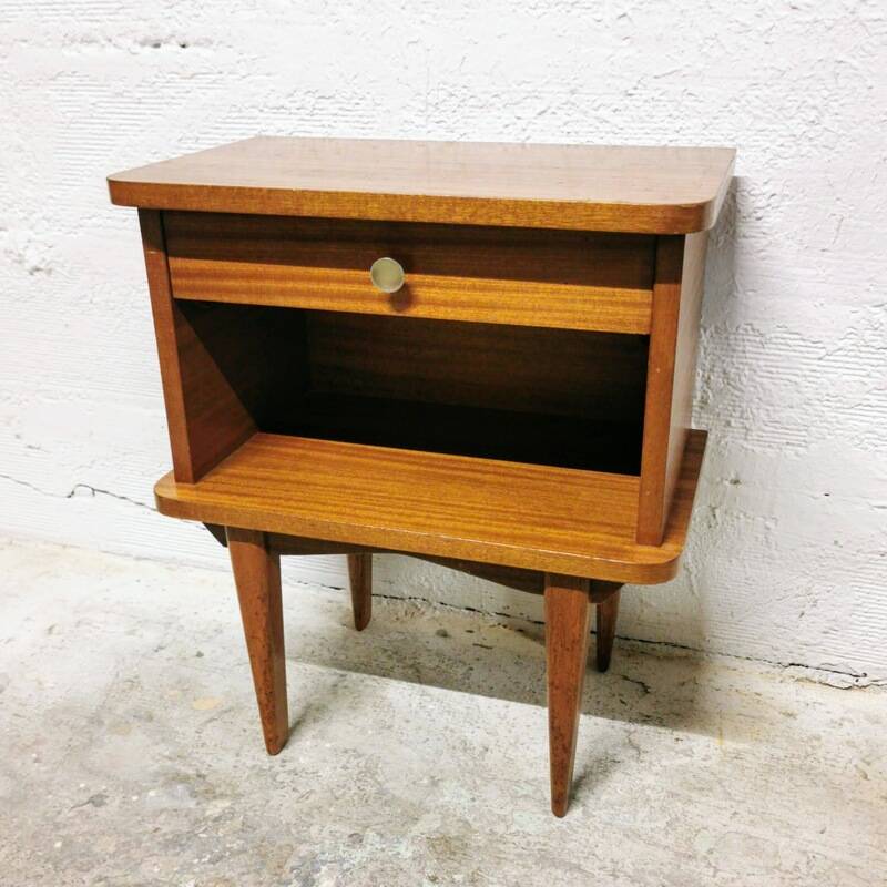 Vintage 60s bedside table