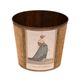 Brown Velvet Paper Basket Jean Holbein 1950s France