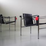 Pair of Cassina LC1 Chairs – Le Corbusier
