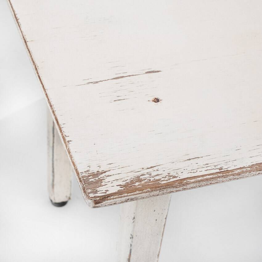 Large workshop table waxed with beeswax. Vintage. France 50s.