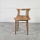 Pair of Herbert Ohl chairs for Lubke, 1980s