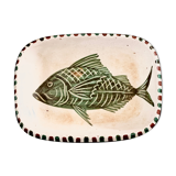Plat en céramique d’Antoine Fazio - Vallauris circa 60