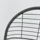 Niels Gammelgaard for Ikea grey wire metal folding chair, 1970s