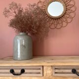 Stoneware pot vase