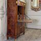 Louis XVI drop-leaf secretary in rosewood and violet wood veneer, 18th century