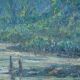 French School 19th - Landscape - Oil on panel - framed