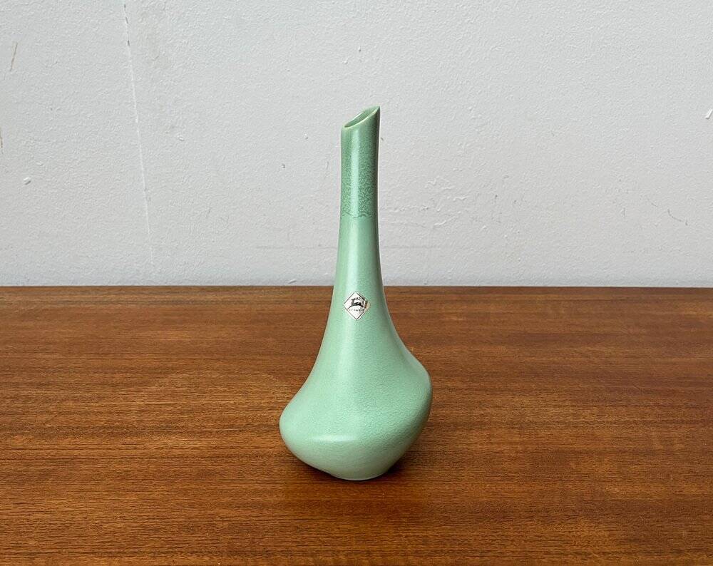 German ceramic vase from the mid-century by Hirschau Keramik, 1960s.