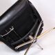 Lounge chair made in black leather & aluminium swivel from 1970s