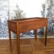 Wooden planter and caning