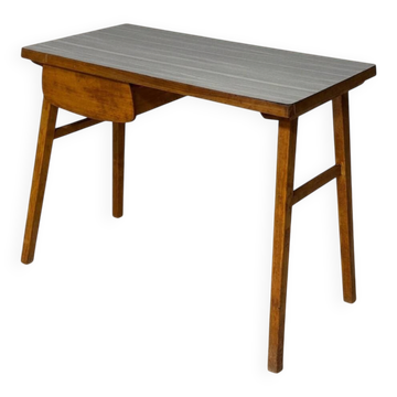 Writing Desk Mid-20th Century Wooden Desk, 90 × 49 × 73 cm