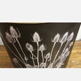 Vintage Office Paper Basket Massilly 60's Metal