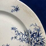 Plat Gien en terre de fer modèle Chardonnerets