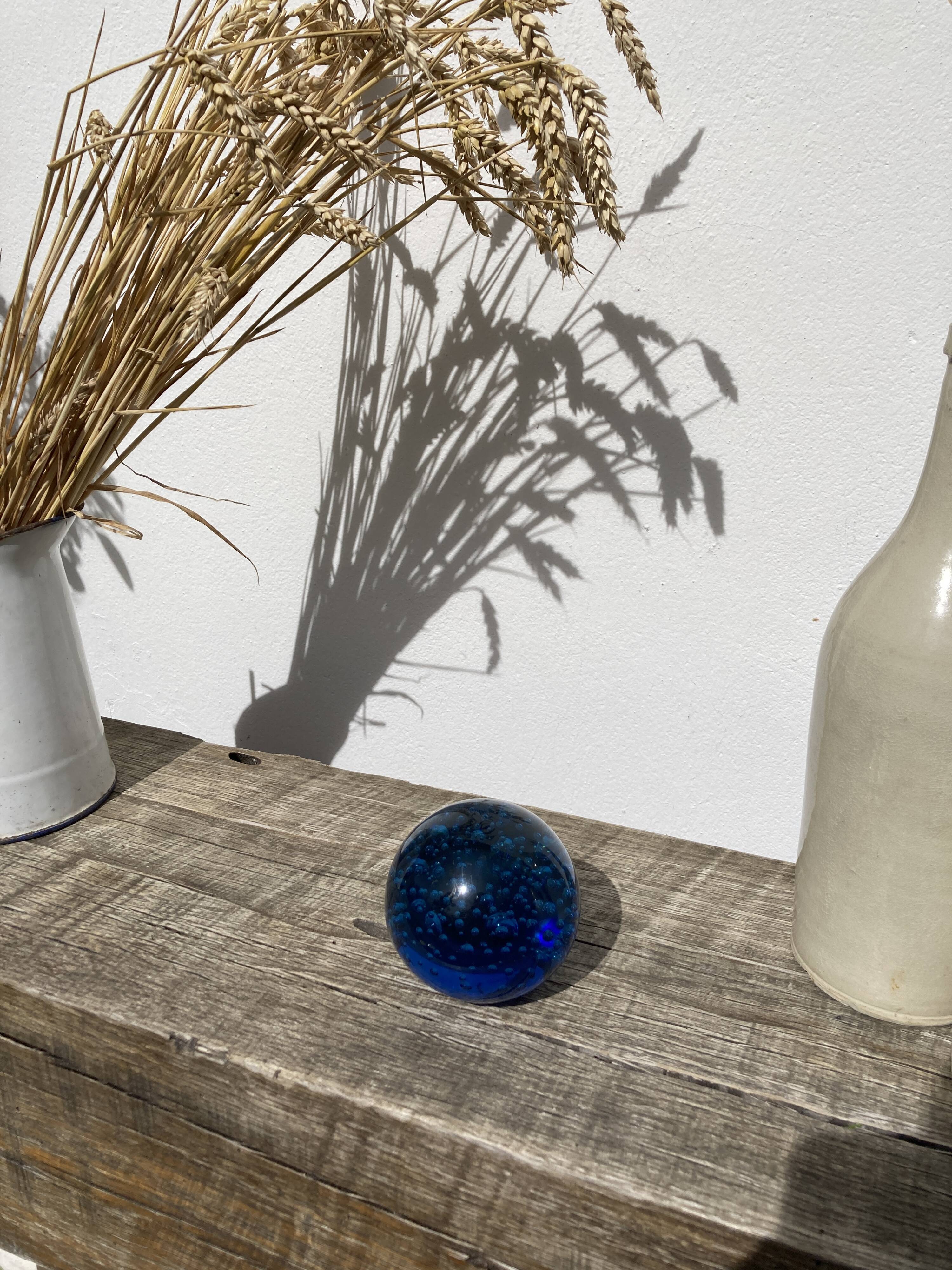 Blue ball sulphide paper press