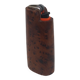 Thuya wood lighter holder