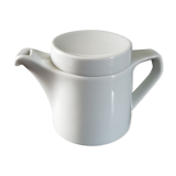 Théière porcelaine blanche