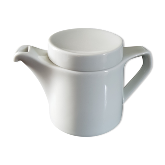 Théière porcelaine blanche