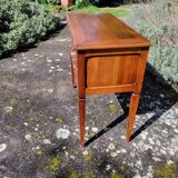 Commode console en merisier 3 tiroirs