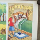 School poster "The little Red Riding Hood II"