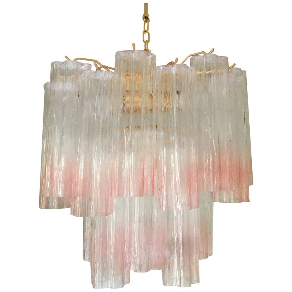 Lustre en verre de Murano