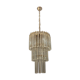 Italian Murano Glass Triedri Prism Chandelier