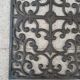 Cast iron doormat