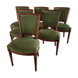 6 chairs louis XVI