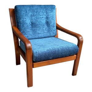 chaise en teck des années - 1960