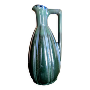 Pichet art déco bleu vert