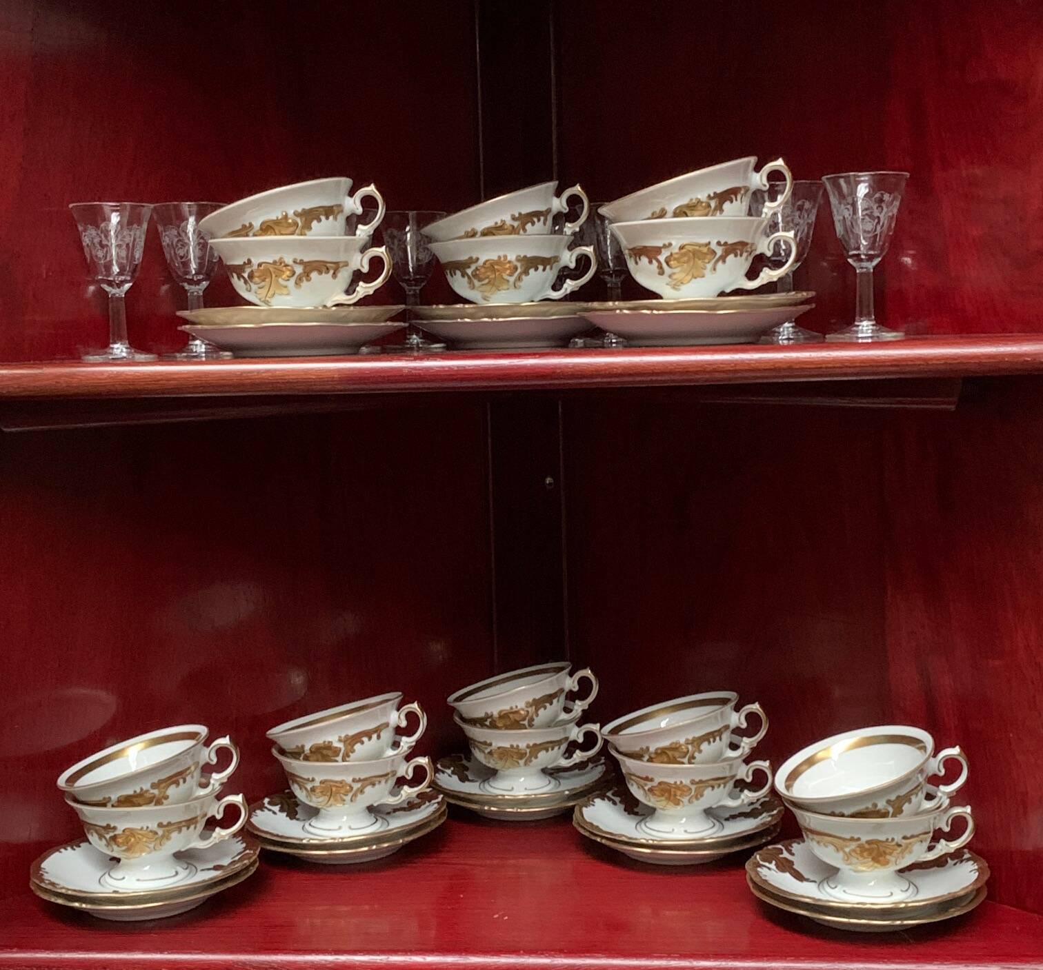Lot - 10 pairs of Wawel coffee cups