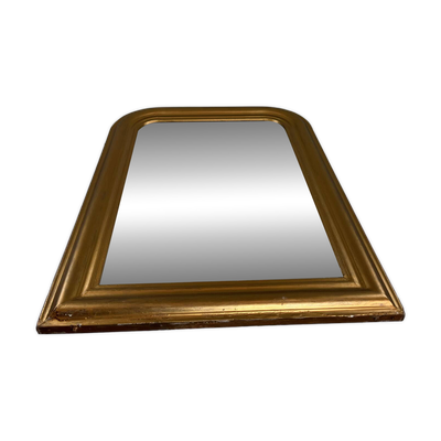Miroir doré ancien fin XIX ème