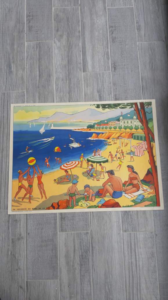 Educational school poster