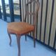 Chaise en noyer louis philippe