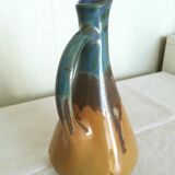 Art Deco flamed sandstone pitcher