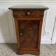 Bedside table / nightstand / column / Somno / Vintage mahogany stand