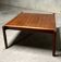 Table basse en teck scandinave années 60