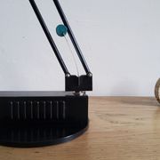 Pair of vintage w&o model lamps by Ketoff for aluminor, 1980s