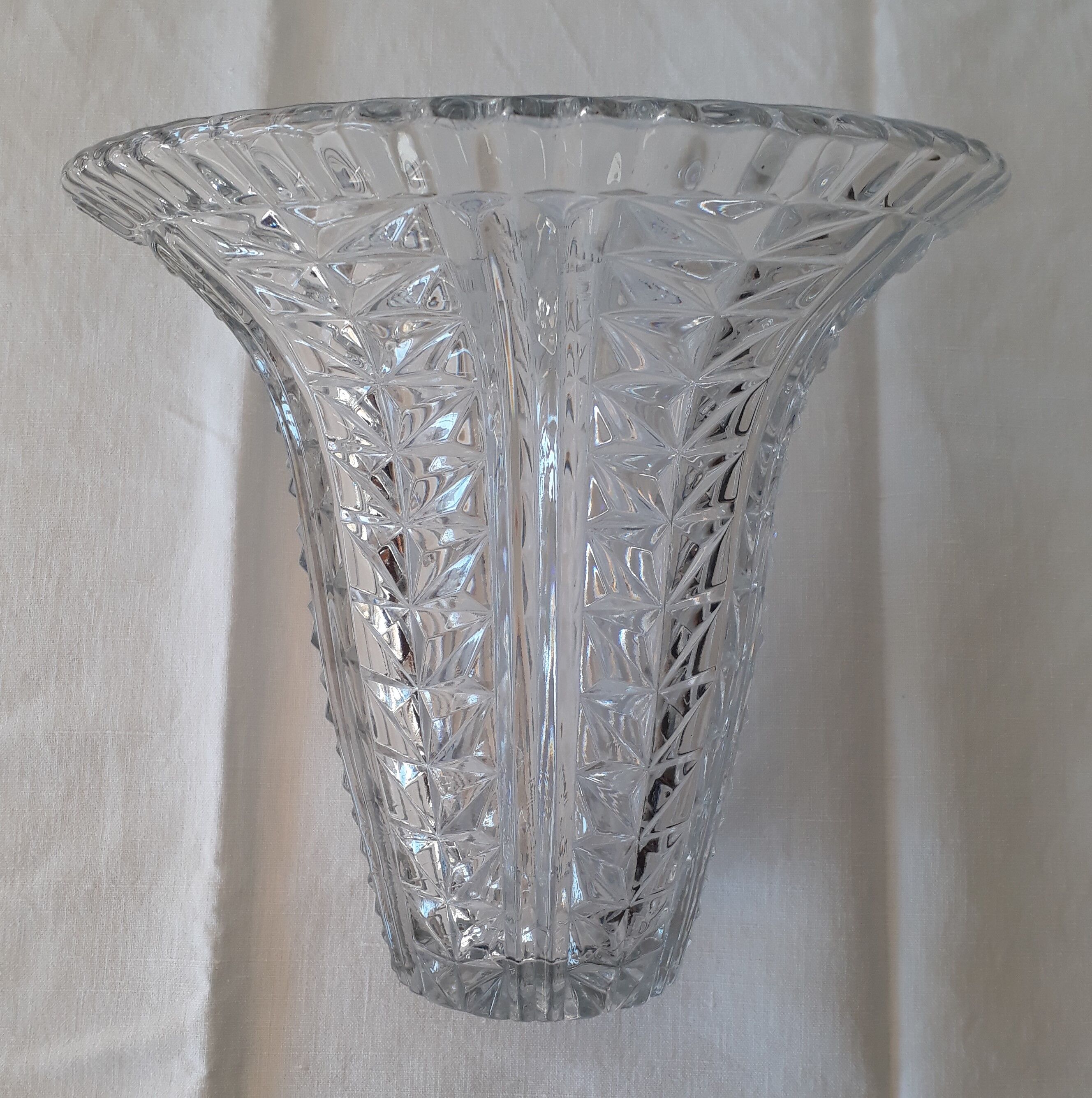 Crystal vase